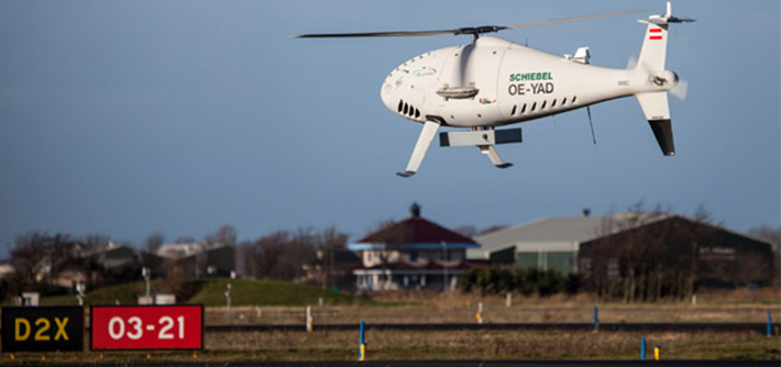 AIRICA-2 Camcopter in flight